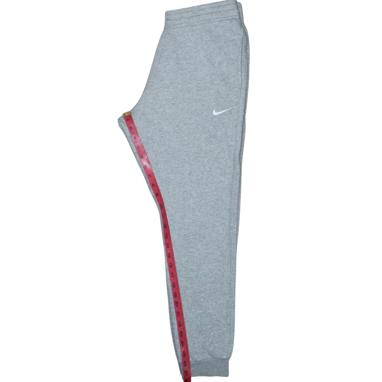 Nike Men's Grey Fleece Jogger Sweatpants M Regular Fit Activewear
