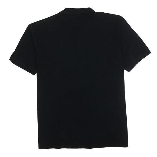 FILA Men's Black Cotton Short Sleeve Polo Shirt Size L