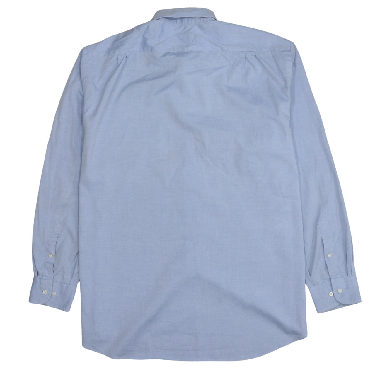 Hugo Boss Men's Blue Long Sleeve Button-Down Cotton Shirt Size L