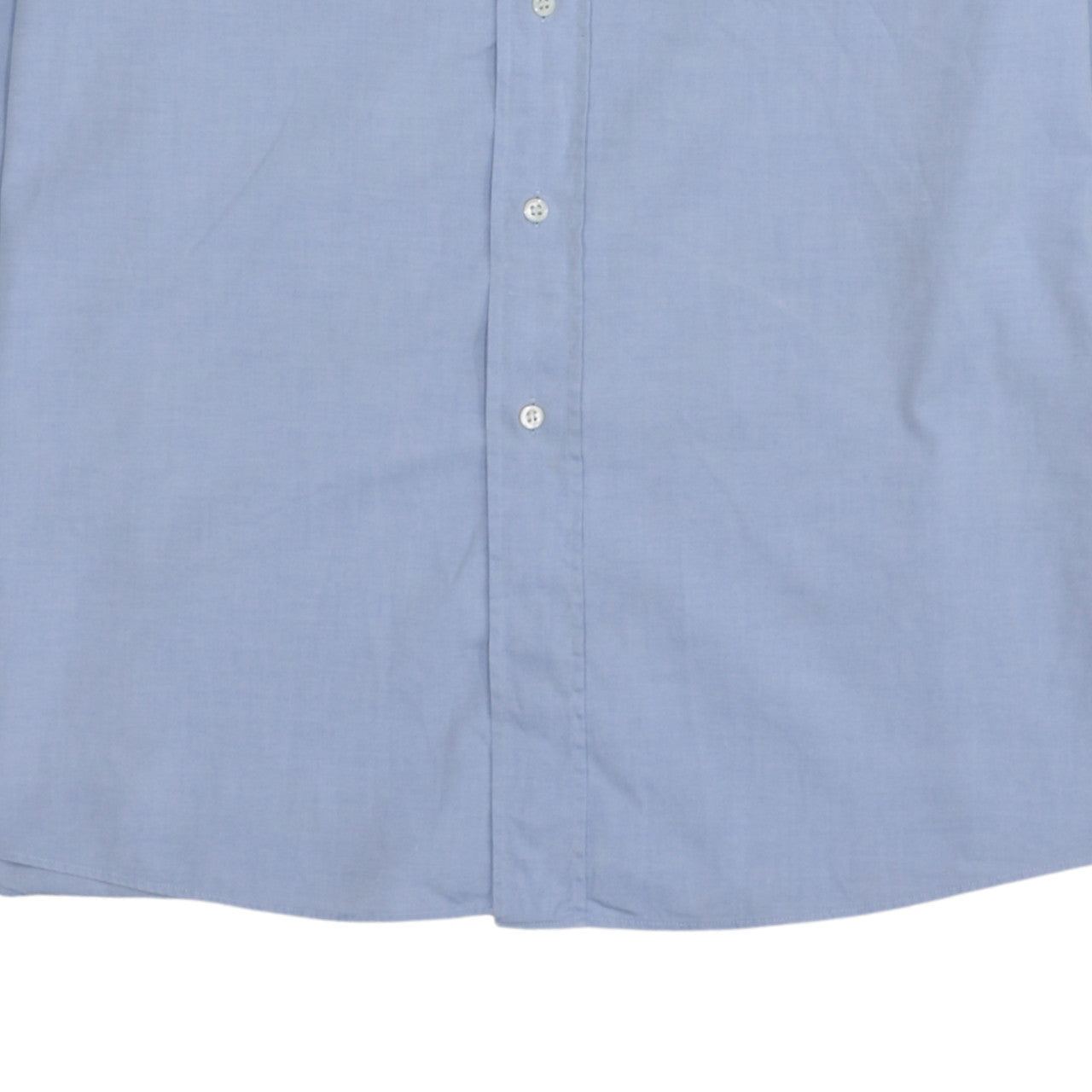 Hugo Boss Men's Blue Long Sleeve Button-Down Cotton Shirt Size L