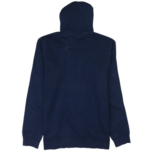 Adidas Men’s Blue Full Zip Hoodie Size M Classic Sports Fleece