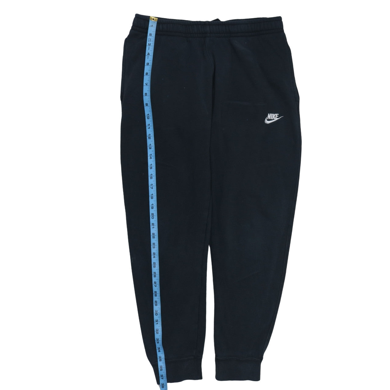 Nike Men's Black Jogger Sweatpants M Regular Fit Fleece Active Trousers