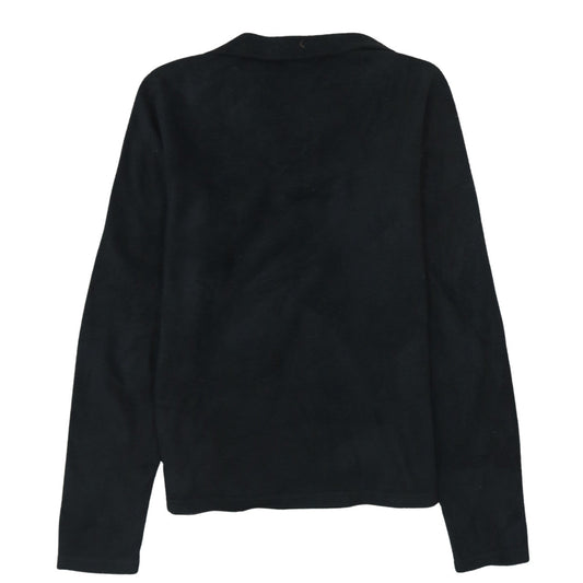 The North Face Womens Black Fleece Pullover Sweatshirt S