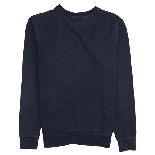 Calvin Klein Jeans Men's Blue XS Pullover Logo Sweatshirt