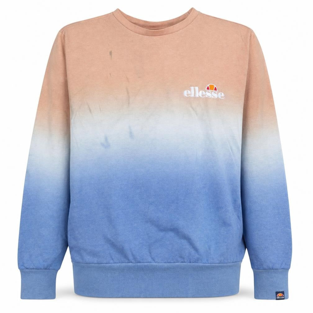 Front view of Ellesse Men’s Multicoloured Cotton Pullover Sweatshirt M