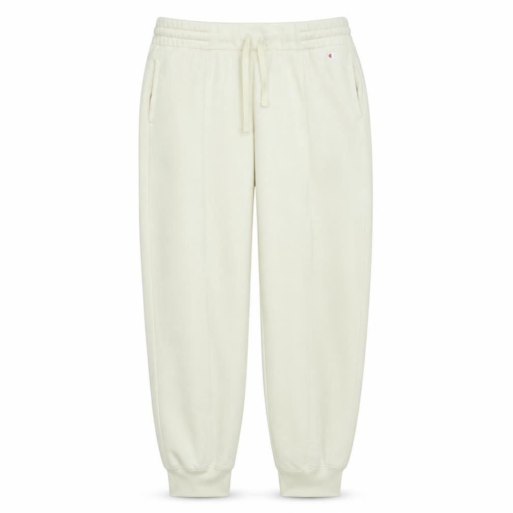 Champion Women’s Ivory 2XL Jogger Sweatpants Fleece Relaxed Fit
