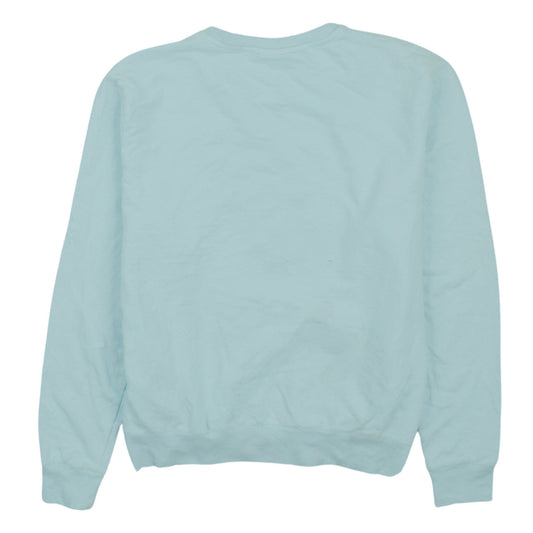 FILA Women's Blue Pullover Sweatshirt Size S Crew Neck Logo Casual