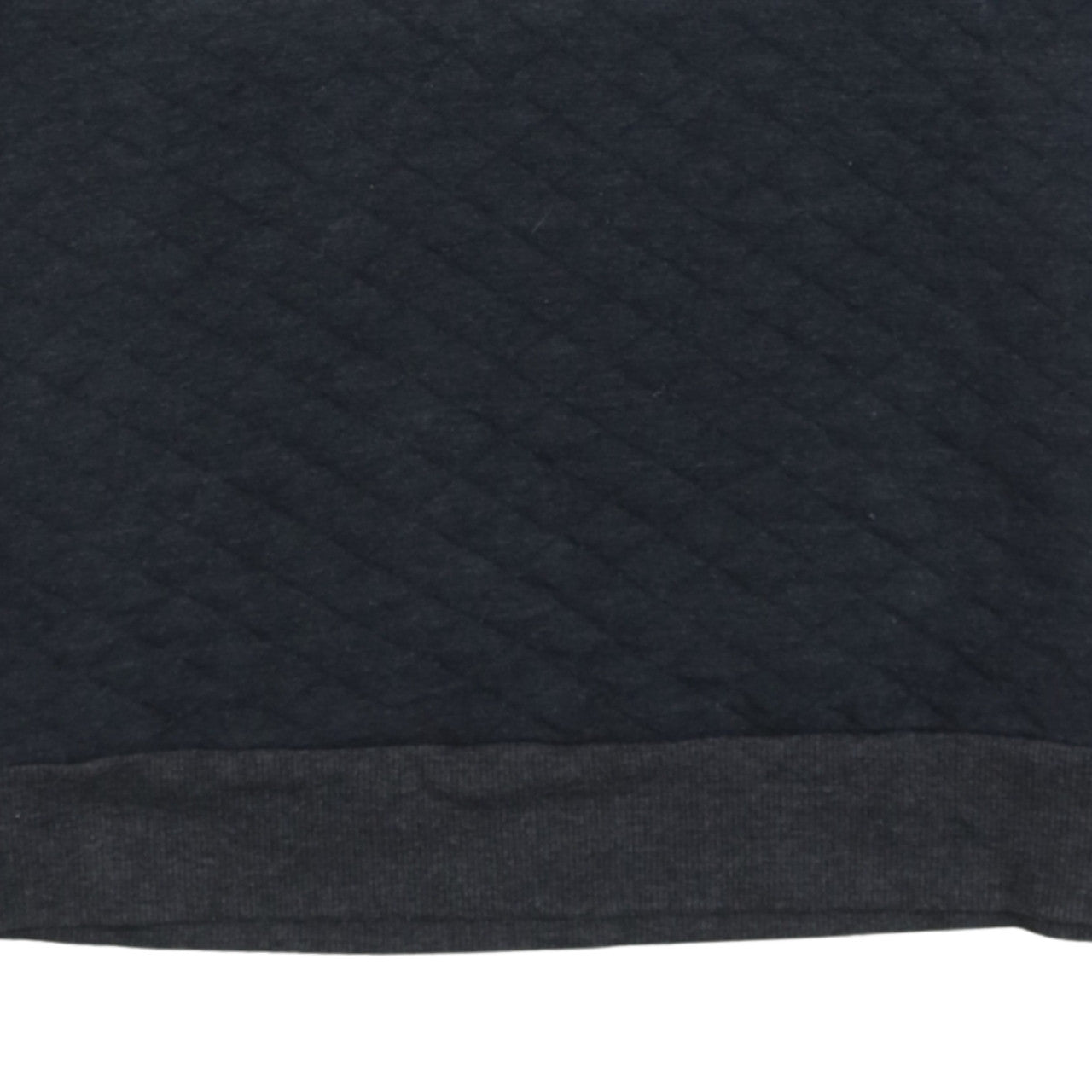 Tommy Hilfiger Men’s Grey Quilted Crew Neck Sweatshirt M