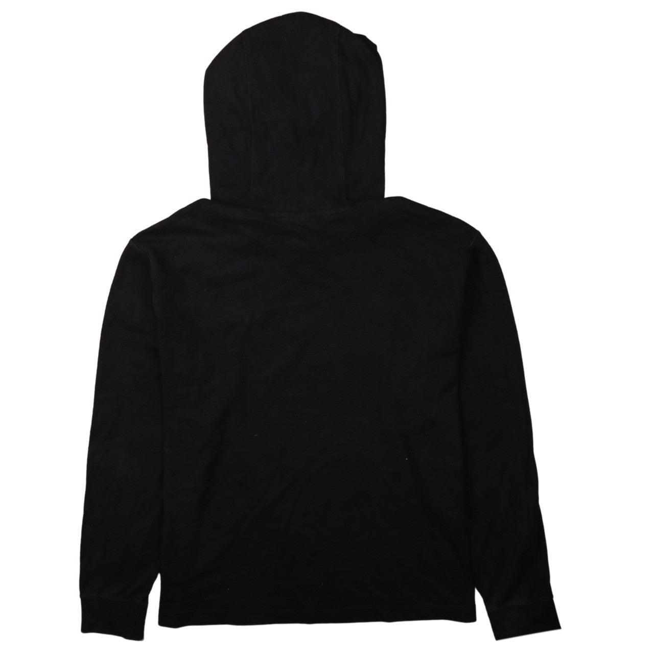 Nike Women's Black Pullover Hoodie Medium Cotton Logo Sweatshirt