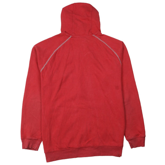 Under Armour Men's Red Full Zip Hoodie Medium WRU Rugby Fleece