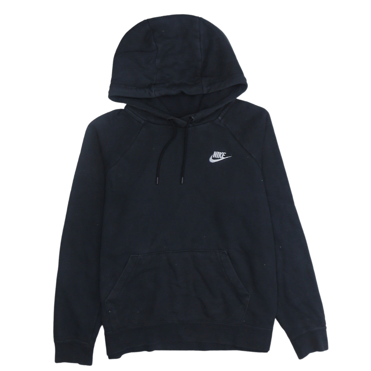 Nike Men's Black Pullover Hoodie Small Fleece Logo Sportswear