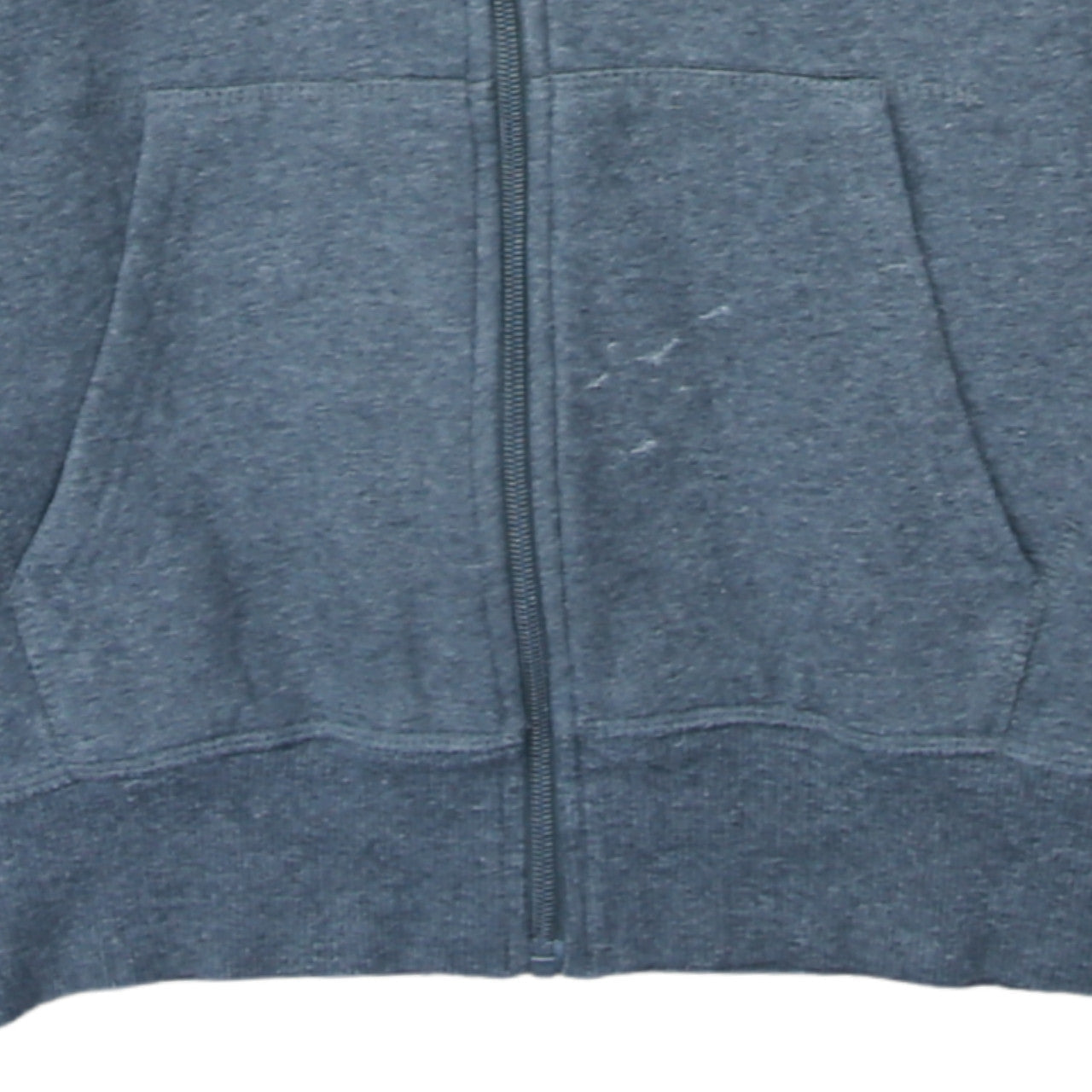 Ellesse Mens Blue Full Zip Hoodie M Regular Fit Logo Fleece