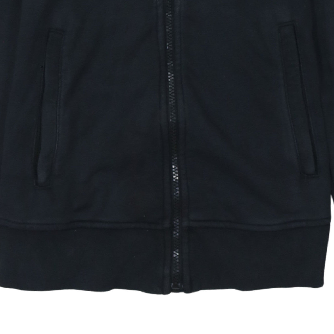 Adidas Womens Black XS Full Zip Hoodie Sweatshirt Classic Style
