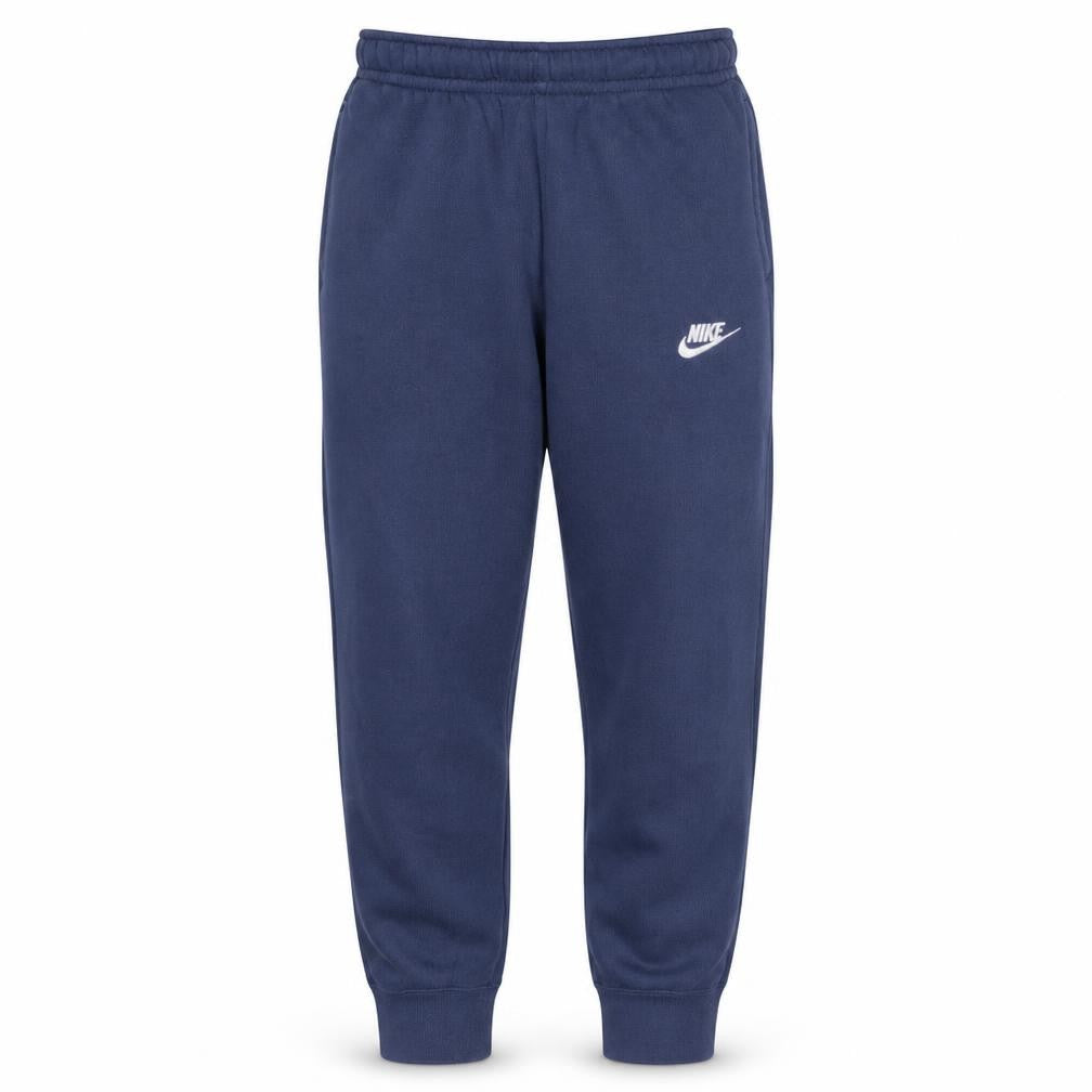 Nike Men's Blue Fleece Joggers Size S Regular Fit Tapered Sweatpants