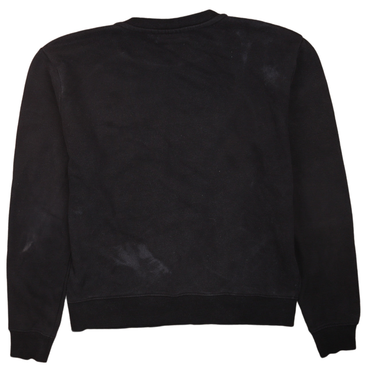FILA Men's Black XS Pullover Sweatshirt Crew Neck Logo Fleece
