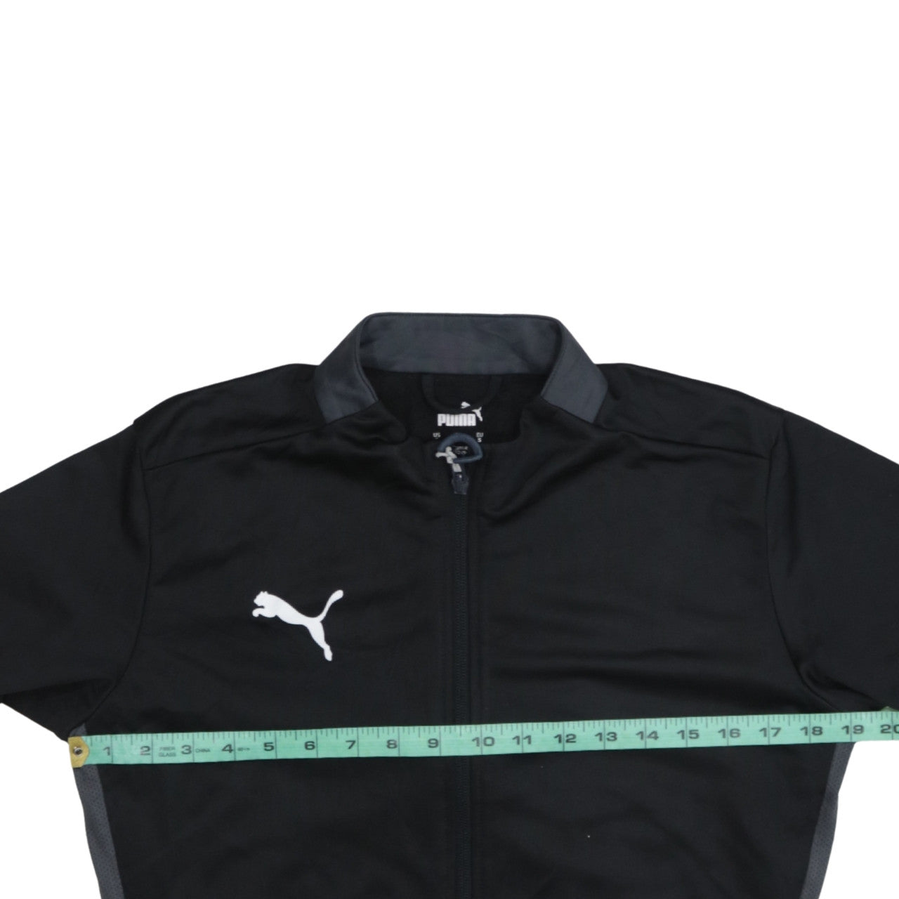 Puma Men's Black Small Full Zip Sweatshirt Track Jacket