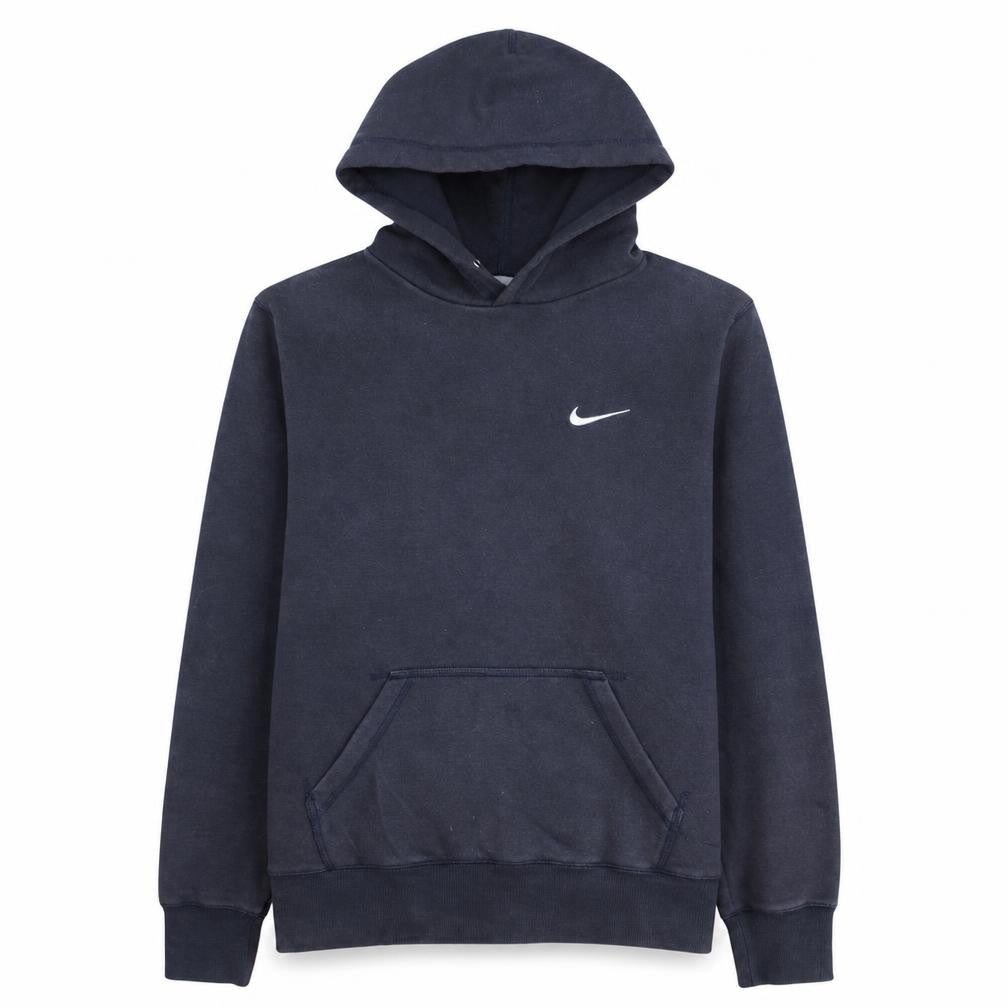 Nike Men's Blue Pullover Hoodie Sweatshirt with Logo Size M