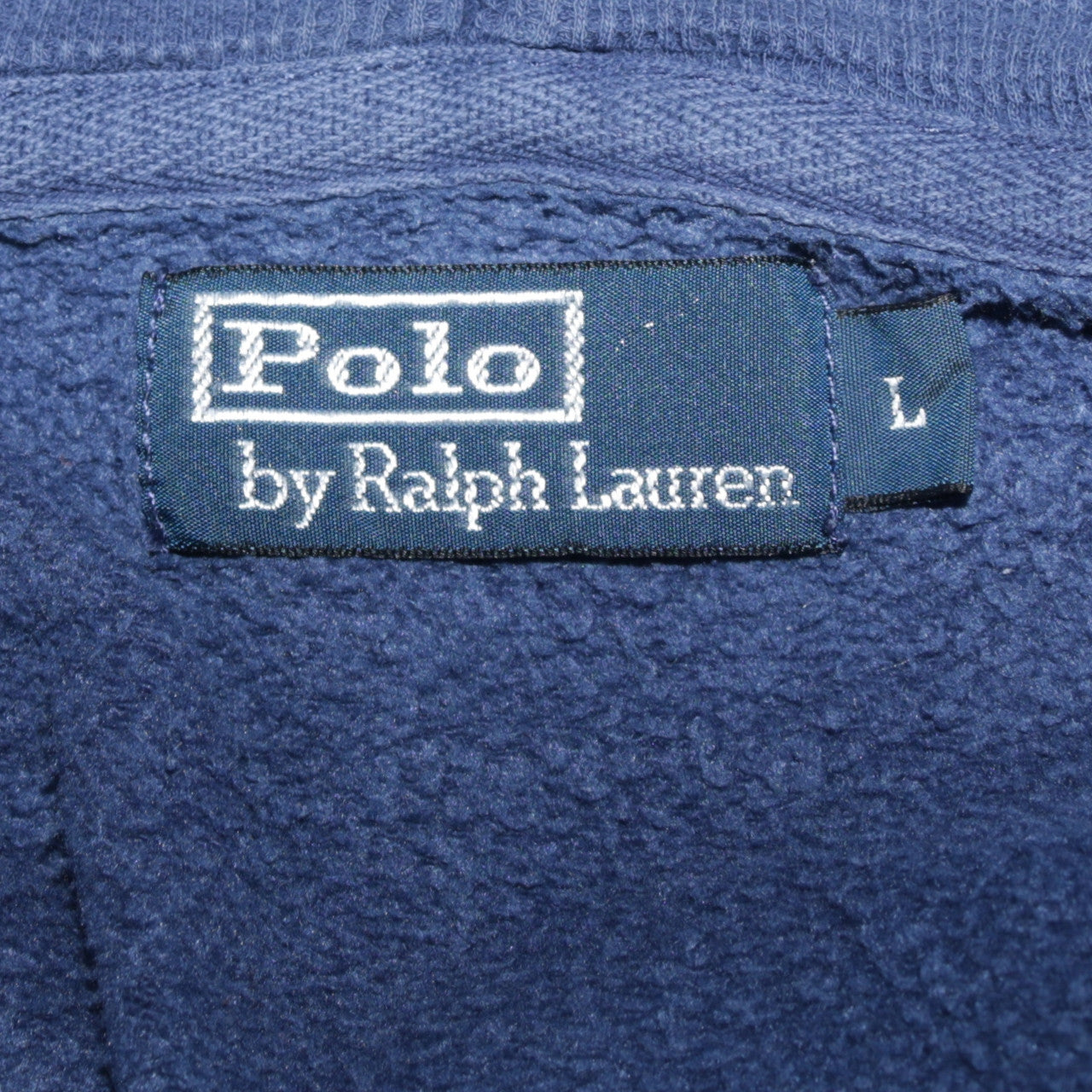 Polo Ralph Lauren Men's Blue Full Zip Hoodie Size L