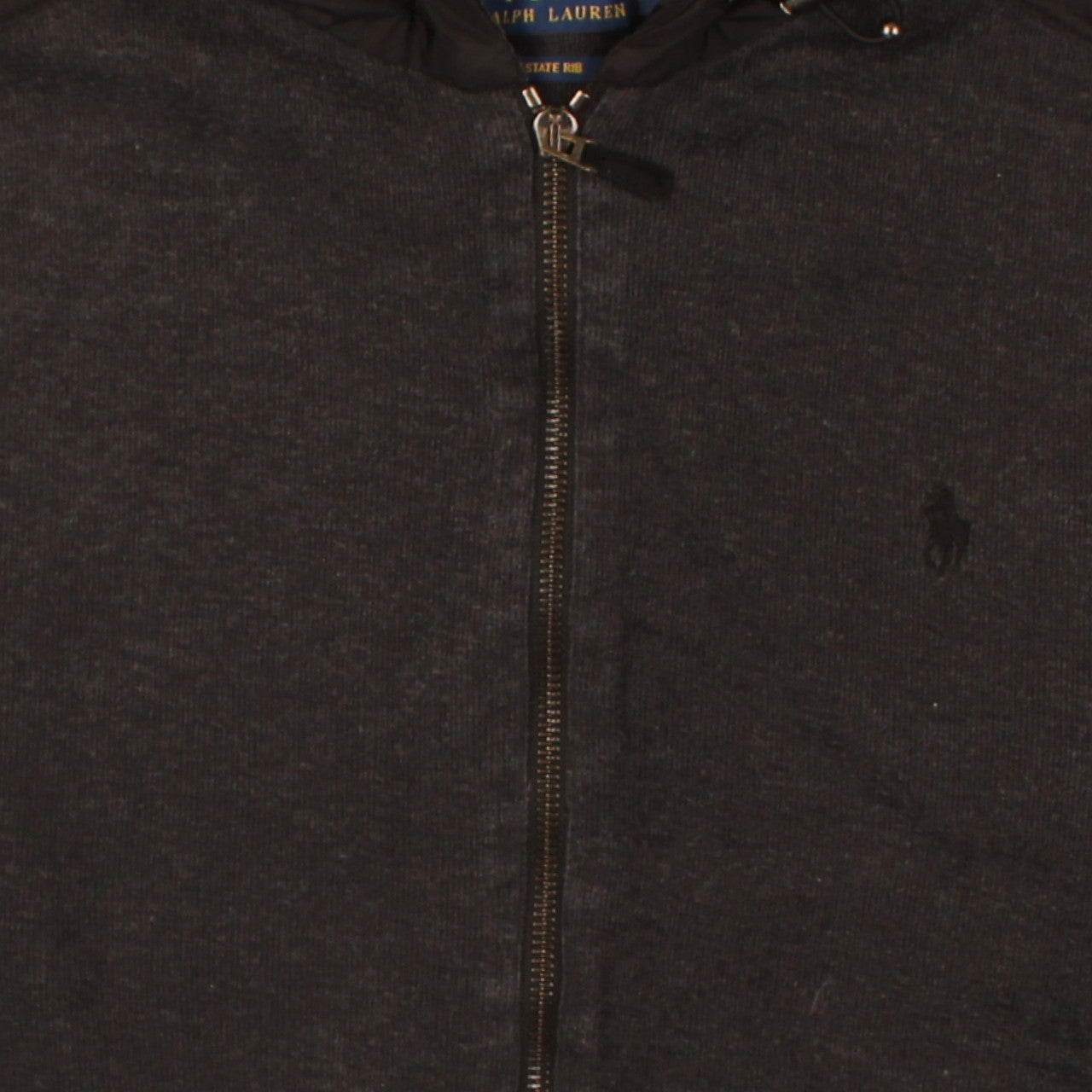 Polo Ralph Lauren Men's Black Full Zip Hoodie Size L
