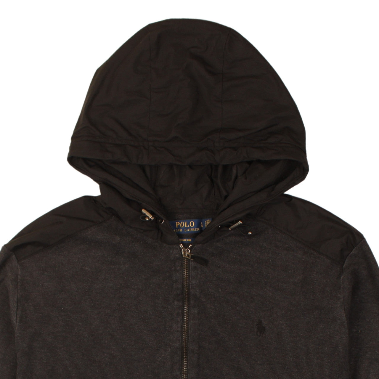 Polo Ralph Lauren Men's Black Full Zip Hoodie Size L