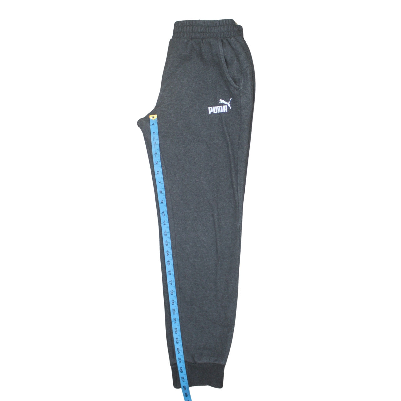 Puma Mens Grey Jogger Sweatpants Size S Regular Fit Activewear