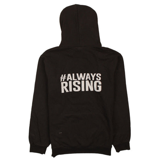 Champion Boys Black Graphic Pullover Hoodie YL Sunset Cheer #AlwaysRising