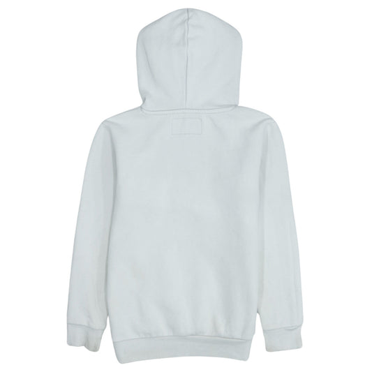 Fila Boys White Pullover Hoodie 13 Years Cotton Blend Logo Design