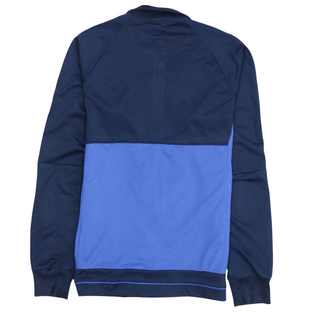 Adidas Men's Blue Full Zip Track Sweatshirt Size S