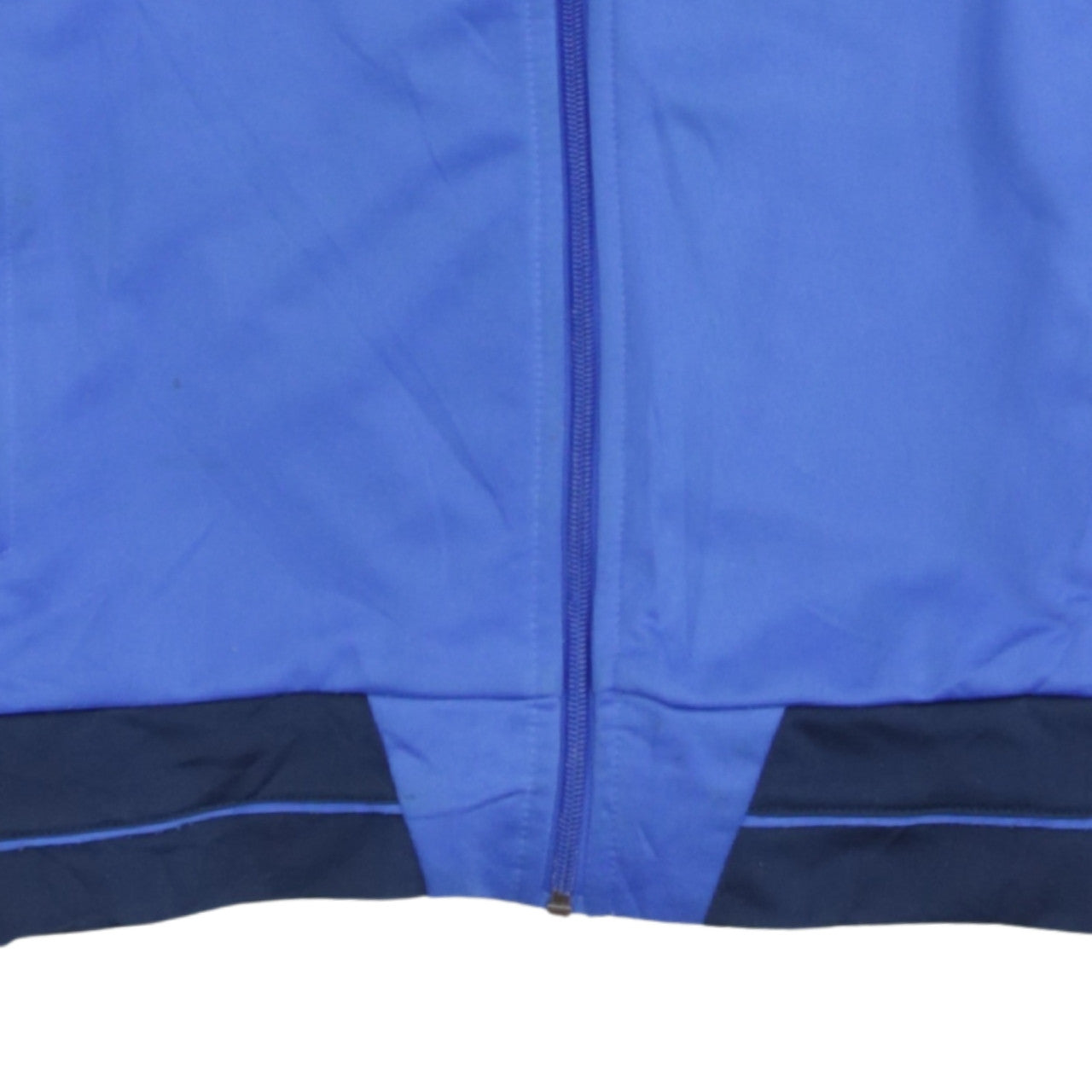 Adidas Men's Blue Full Zip Track Sweatshirt Size S