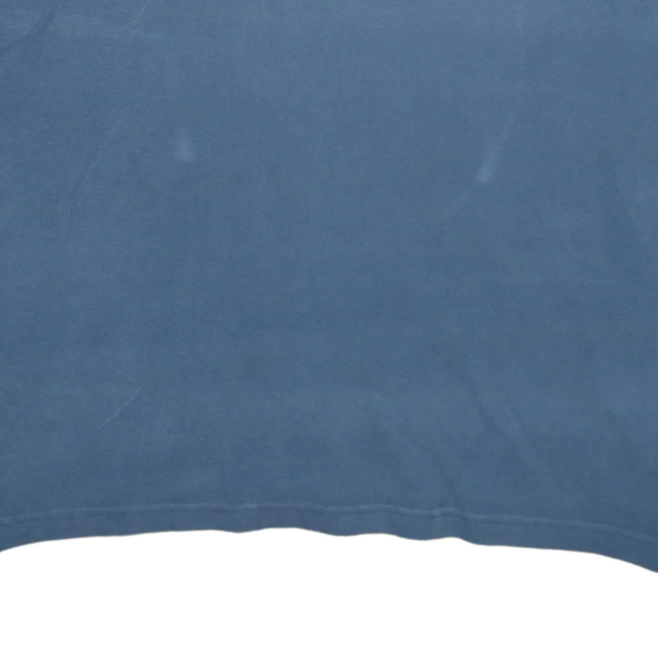 Adidas Mens Blue Cotton Polo Shirt Size L Short Sleeve