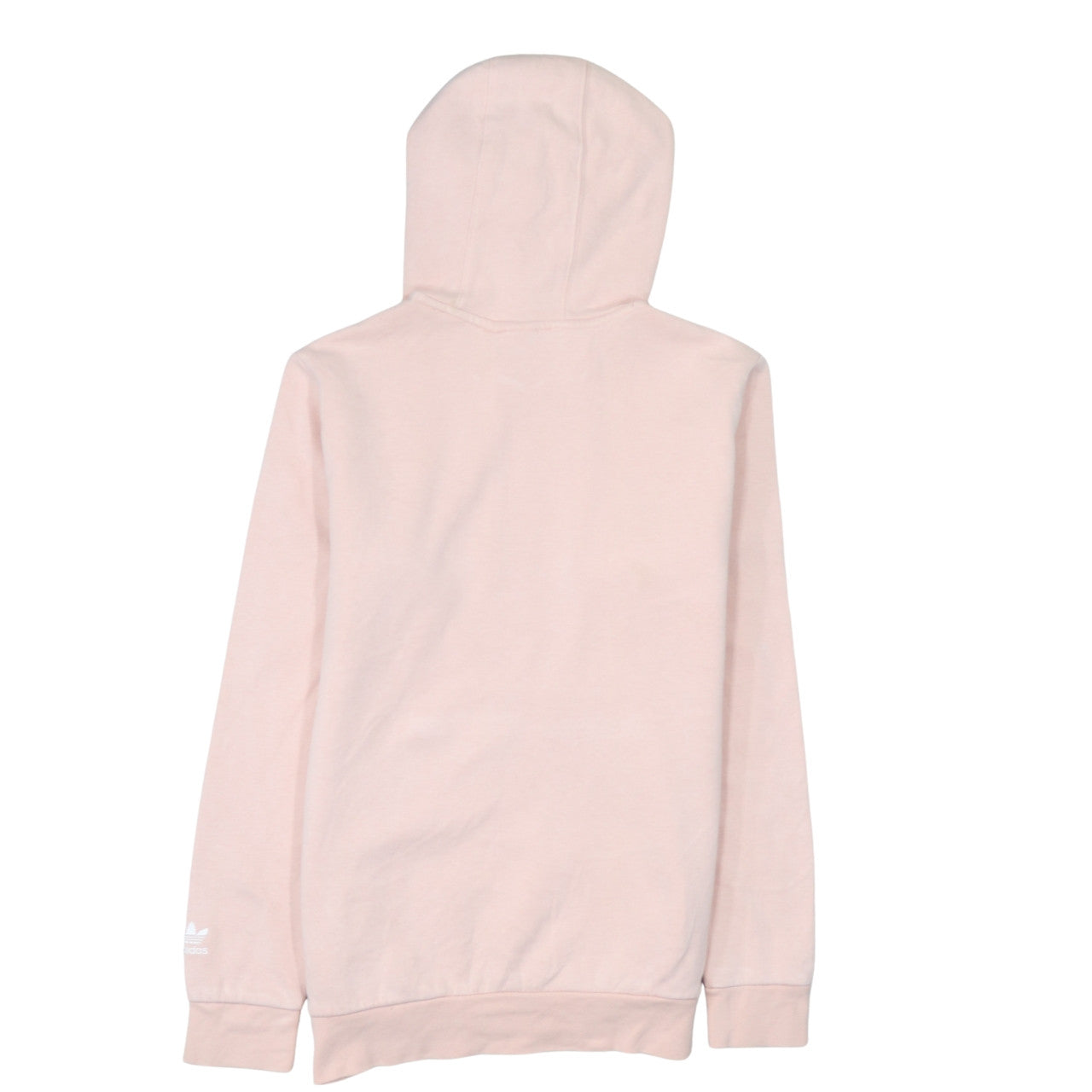 Adidas Girls Pink Logo Pullover Hoodie 13-14 Years Regular Fit Lightweight