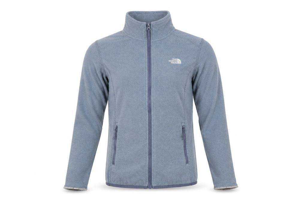The Mens North Face Blue Polartec Fleece Jacket S Full Zip Outdoor