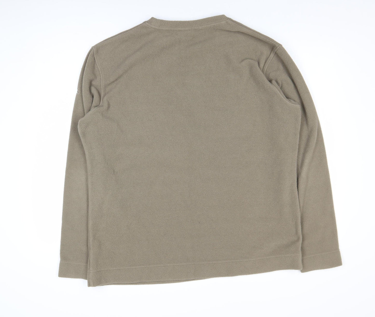 Craghoppers Men’s Brown XL Fleece Pyjama Top Long Sleeve Pullover