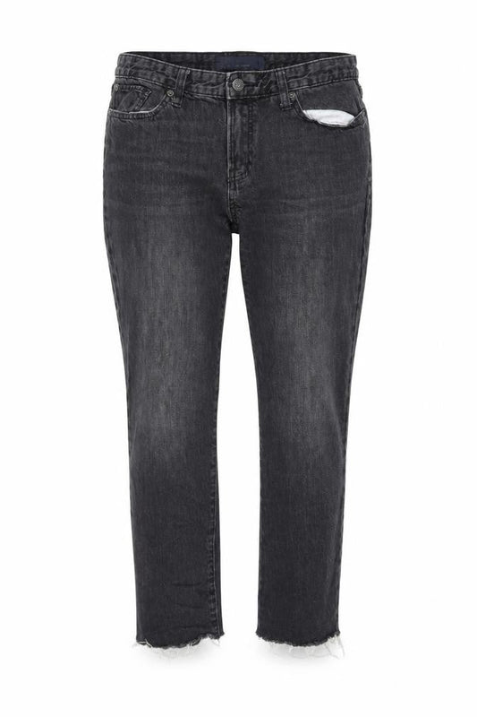 GAP Women’s Black Boyfriend Jeans Size 8 Relaxed Fit Denim