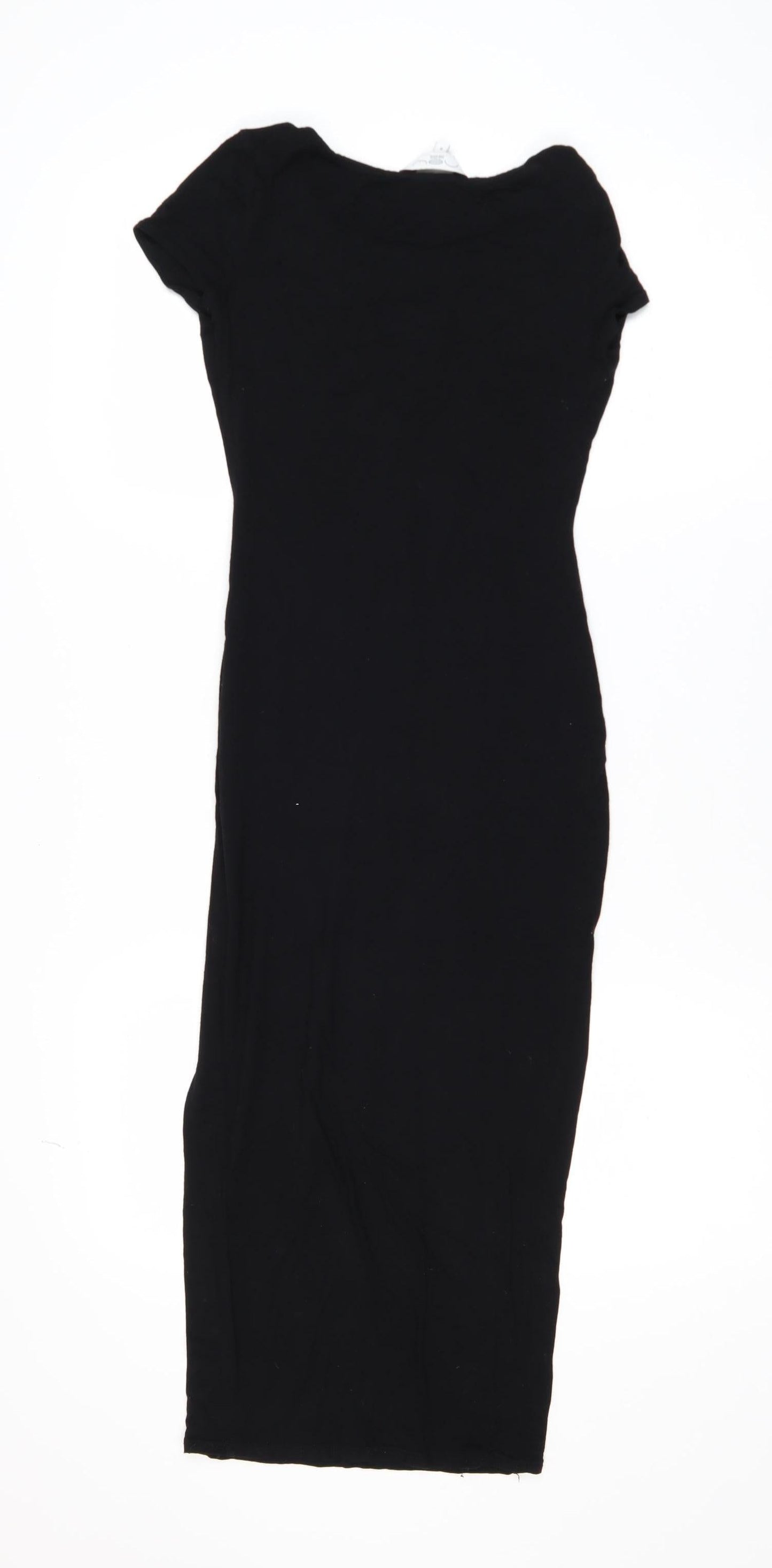 New Look Women's Black Size 8 Bodycon Midi Dress