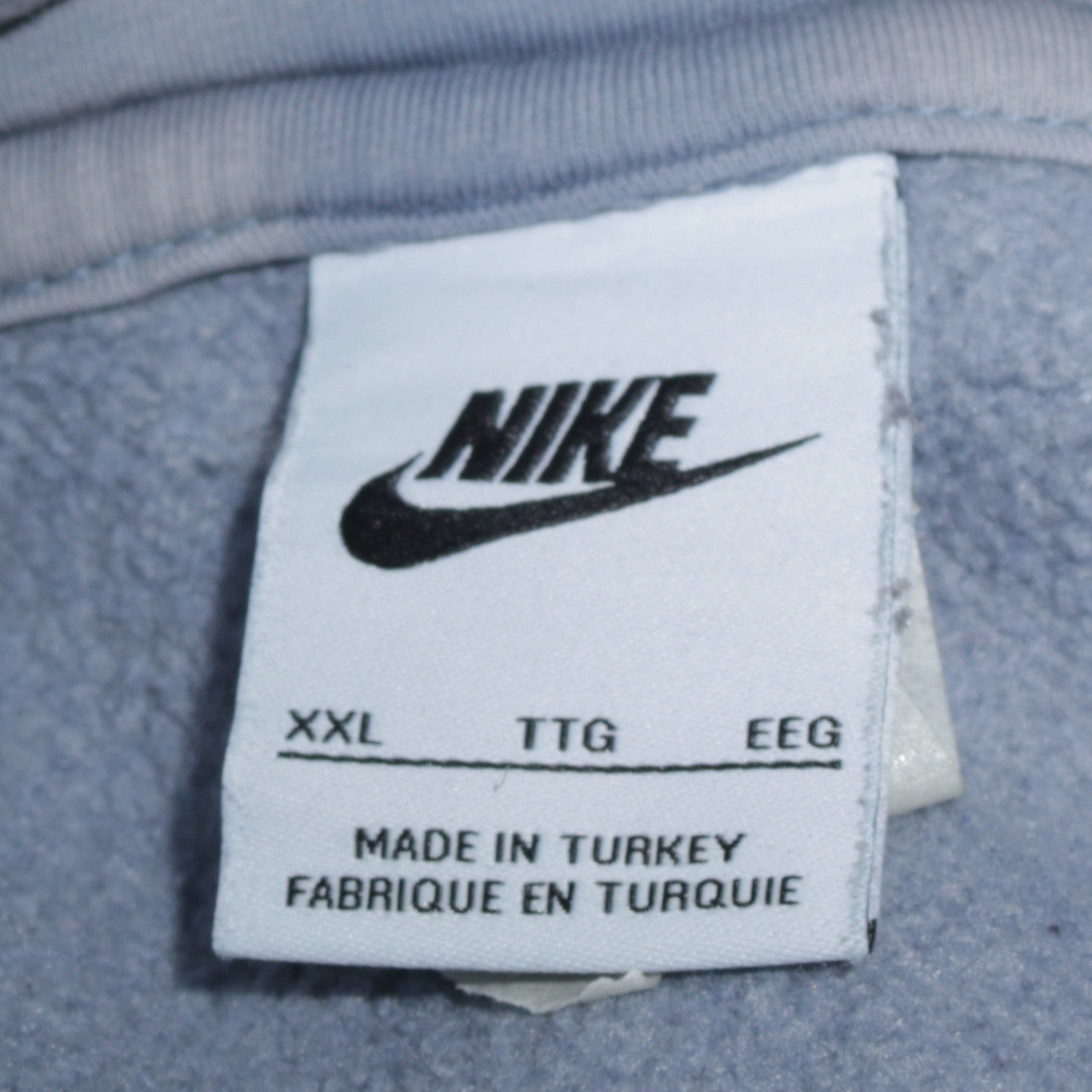 Nike Men's Blue 2XL Pullover Hoodie Fleece Sweatshirt