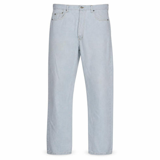Blue Star Men’s Light Blue Straight Denim Jeans 38in Regular Fit Vintage