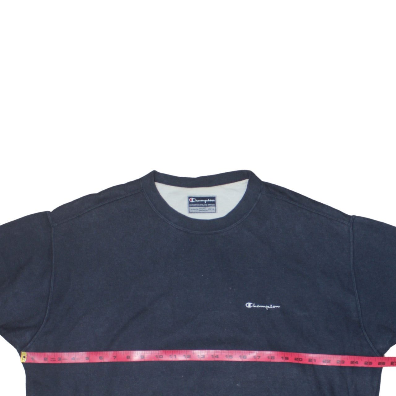 Champion Men’s Blue 2XL Pullover Crew Neck Fleece Sweatshirt