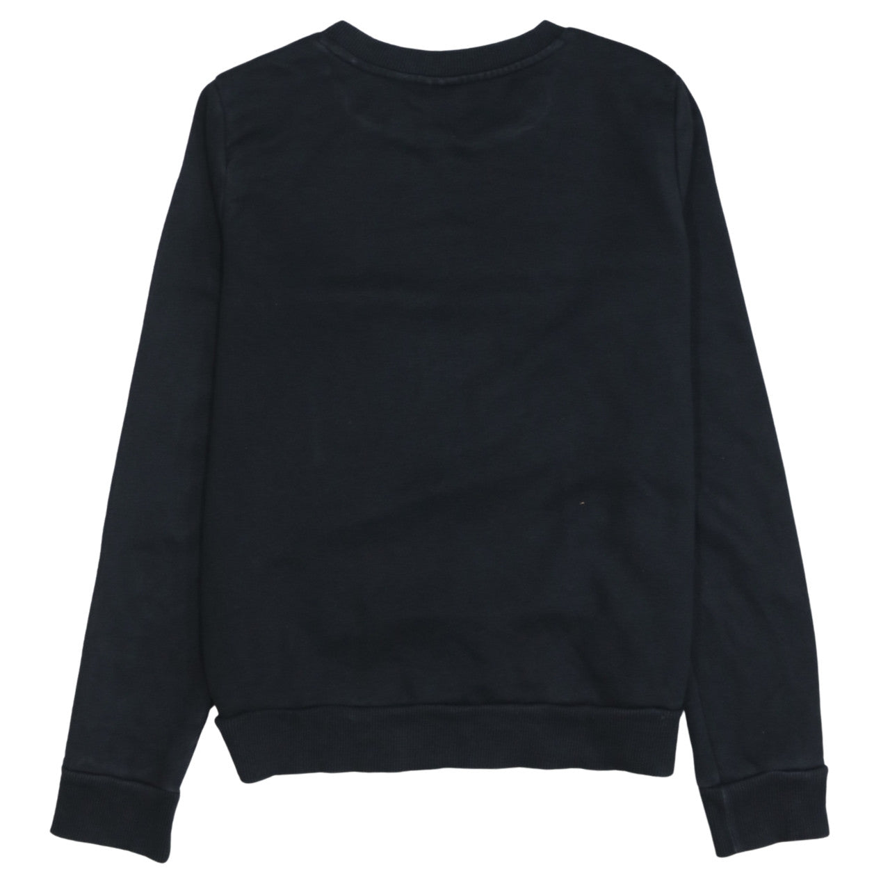 Adidas Womens Black Crew Neck Pullover Sweatshirt Size 8
