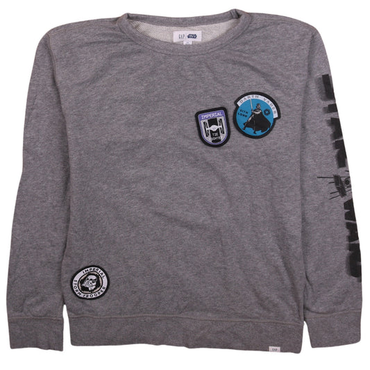 GAP Boys Grey Star Wars Sweatshirt Darth Vader 14-16 Years XXL