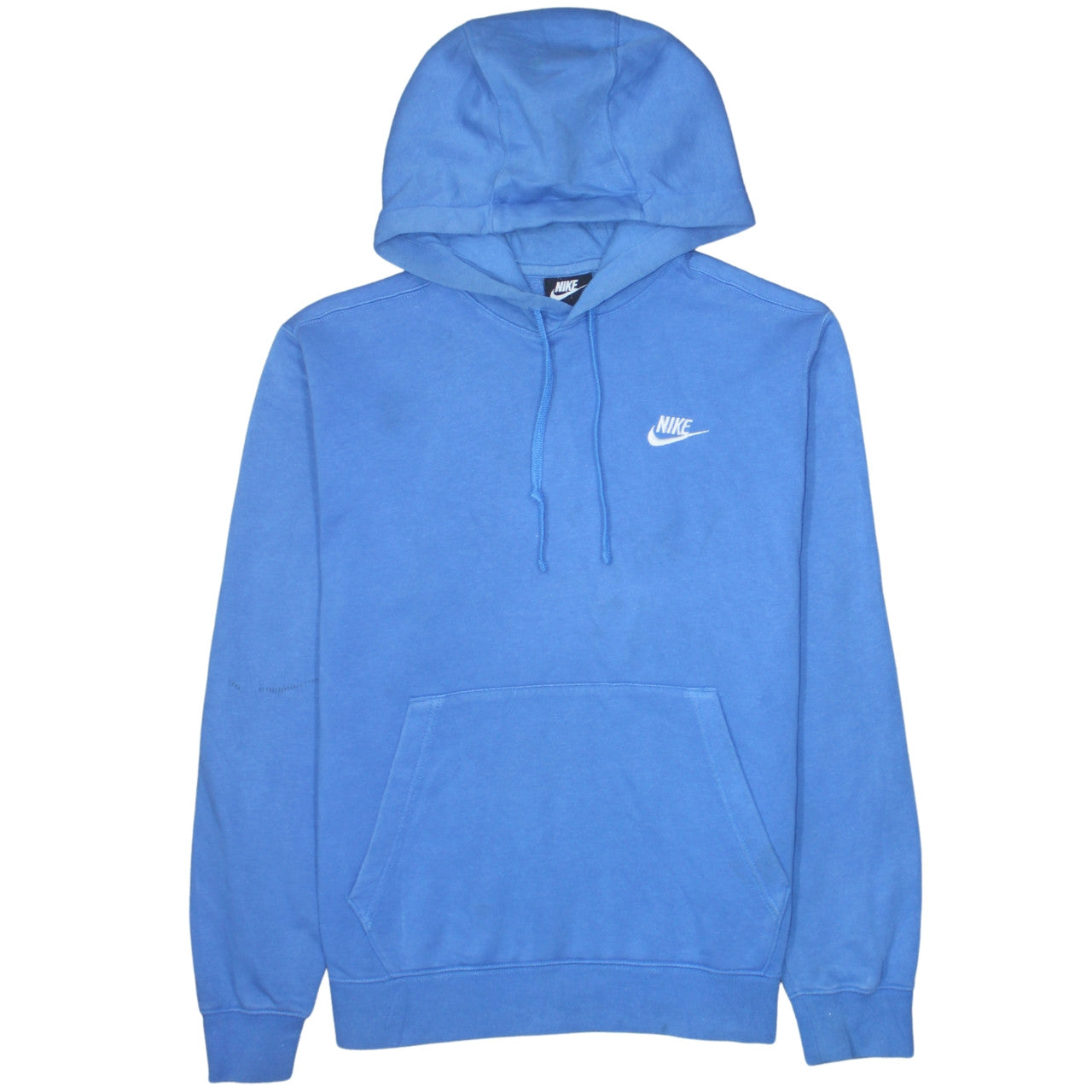 Nike Men's Blue Pullover Hoodie Small Regular Fit Fleece Sweatshirt