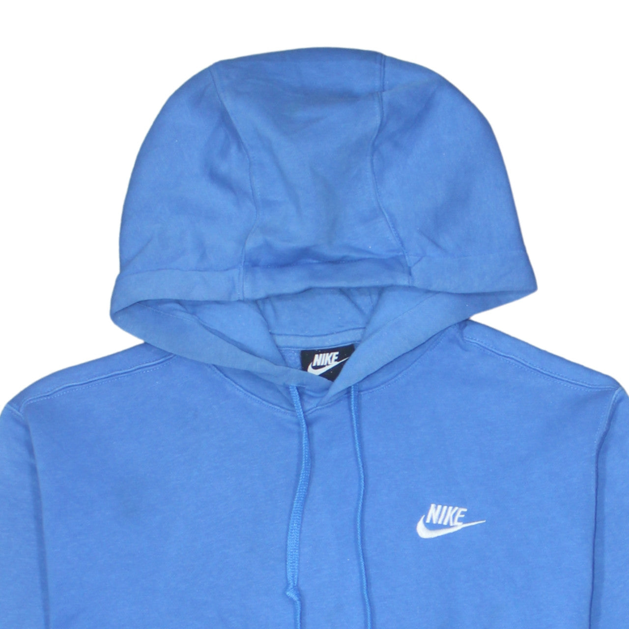 Nike Men's Blue Pullover Hoodie Small Regular Fit Fleece Sweatshirt