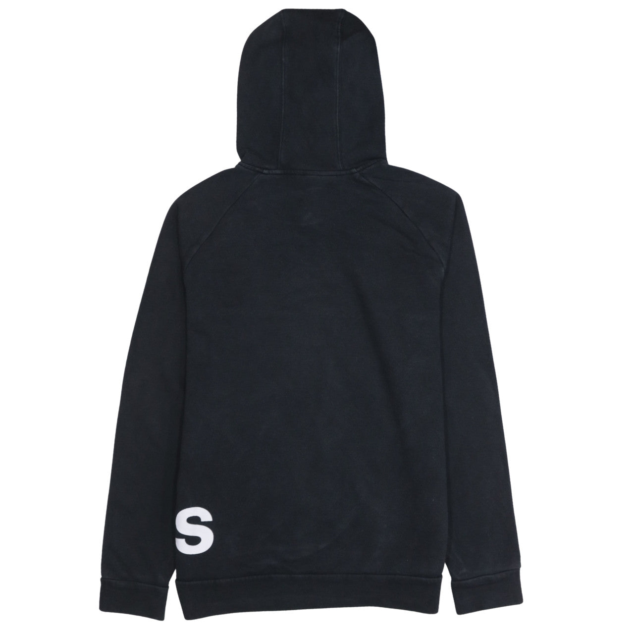 Adidas Boys Black Pullover Hoodie 15-16 Years Fleece Logo Sweatshirt