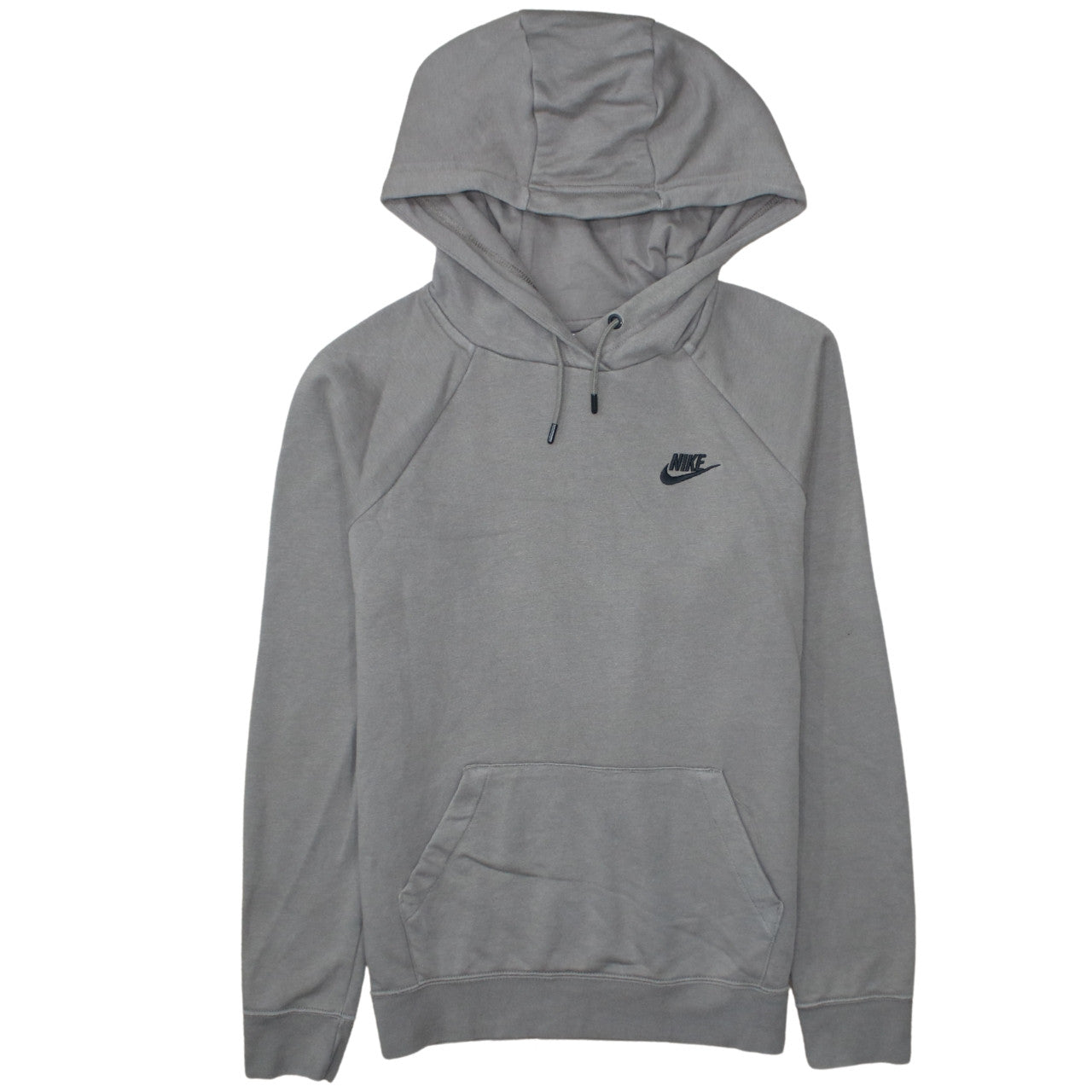 Nike Men's Grey Pullover Hoodie S Regular Fit Sportswear