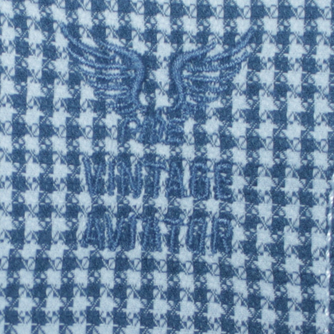 PME Legend Men's Blue Check Long Sleeve Button-Up Shirt M
