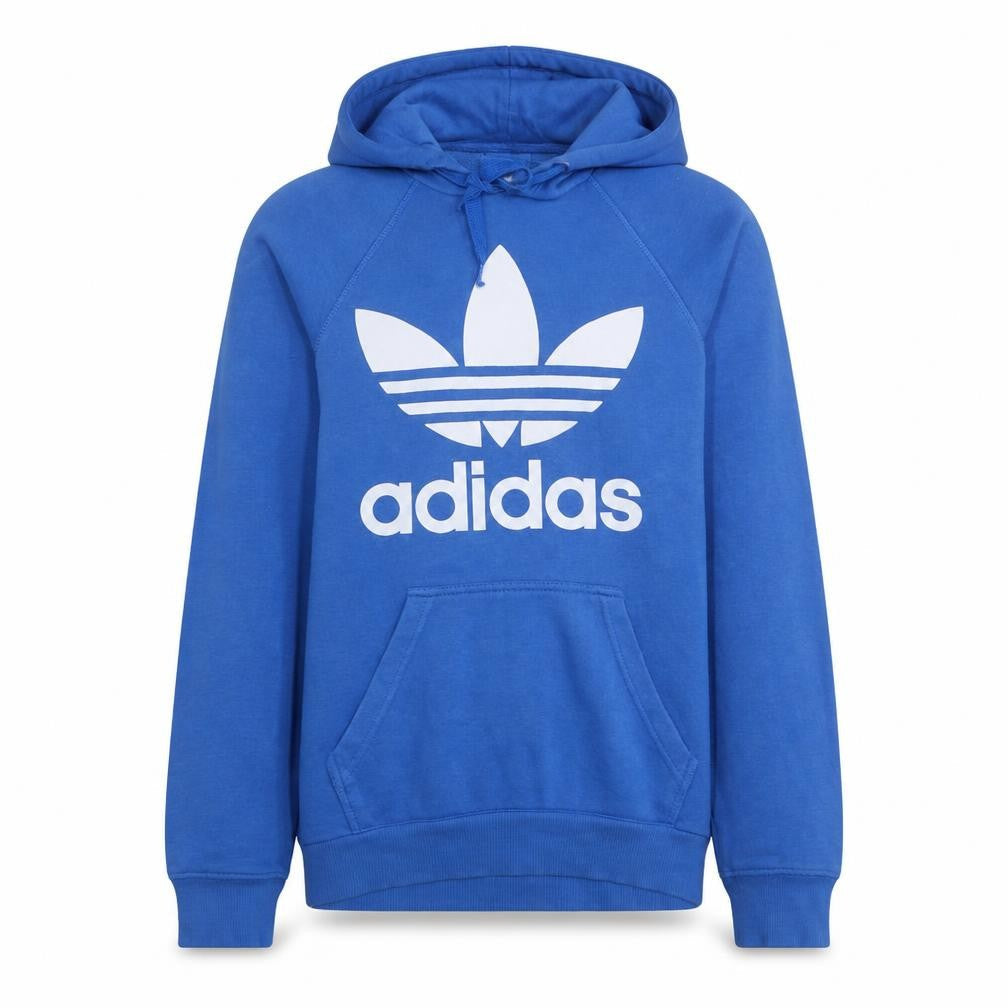 Adidas Men's Blue Pullover Hoodie XS Sports Logo Pullover