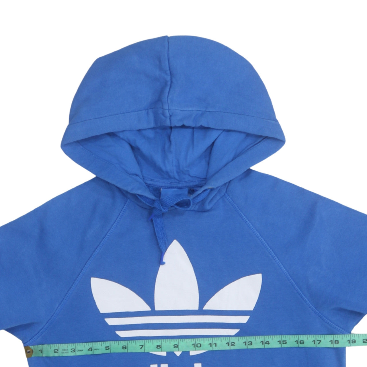 Adidas Men's Blue Pullover Hoodie XS Sports Logo Pullover