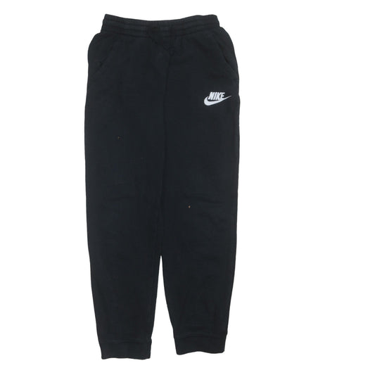 Nike Boys Black XL Jogger Sweatpants Activewear Tapered Fleece Trousers