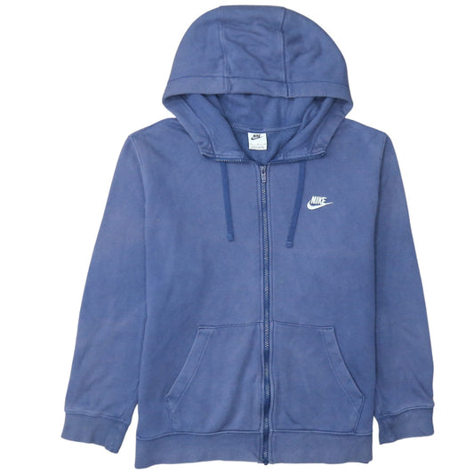 Nike Men's Blue XL Full Zip Hoodie Fleece Sweatshirt