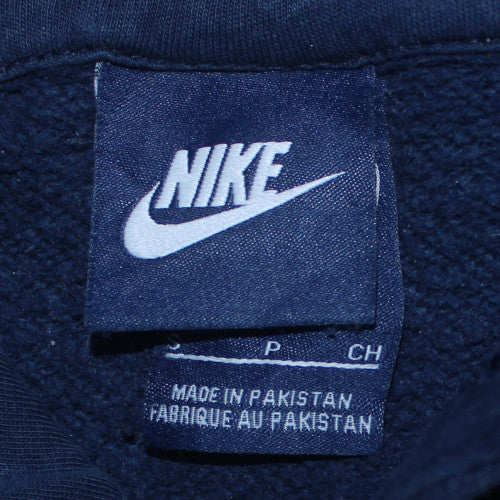 Nike Men's Blue Pullover Hoodie Size S Regular Fit Fleece